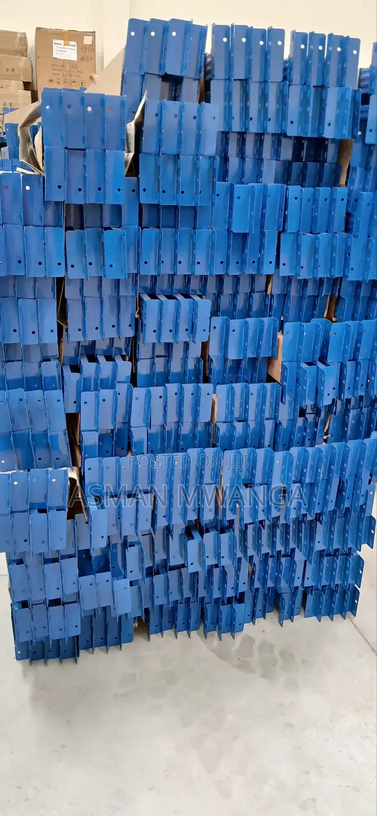 Classic Shelves Blue 4 Rows.