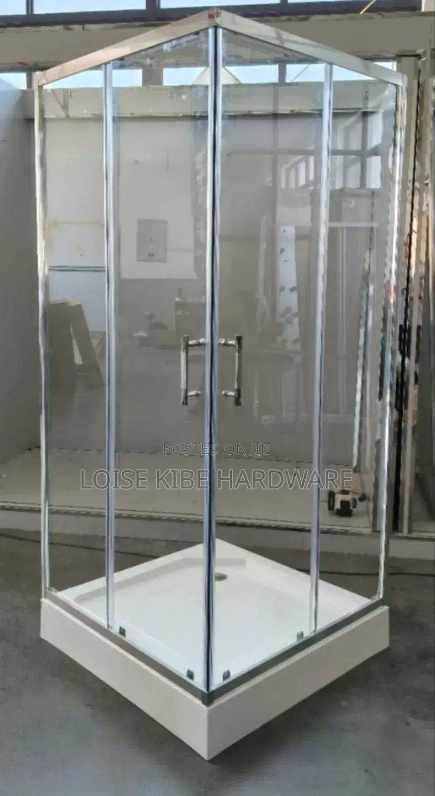 Square Cubicle Shower Available