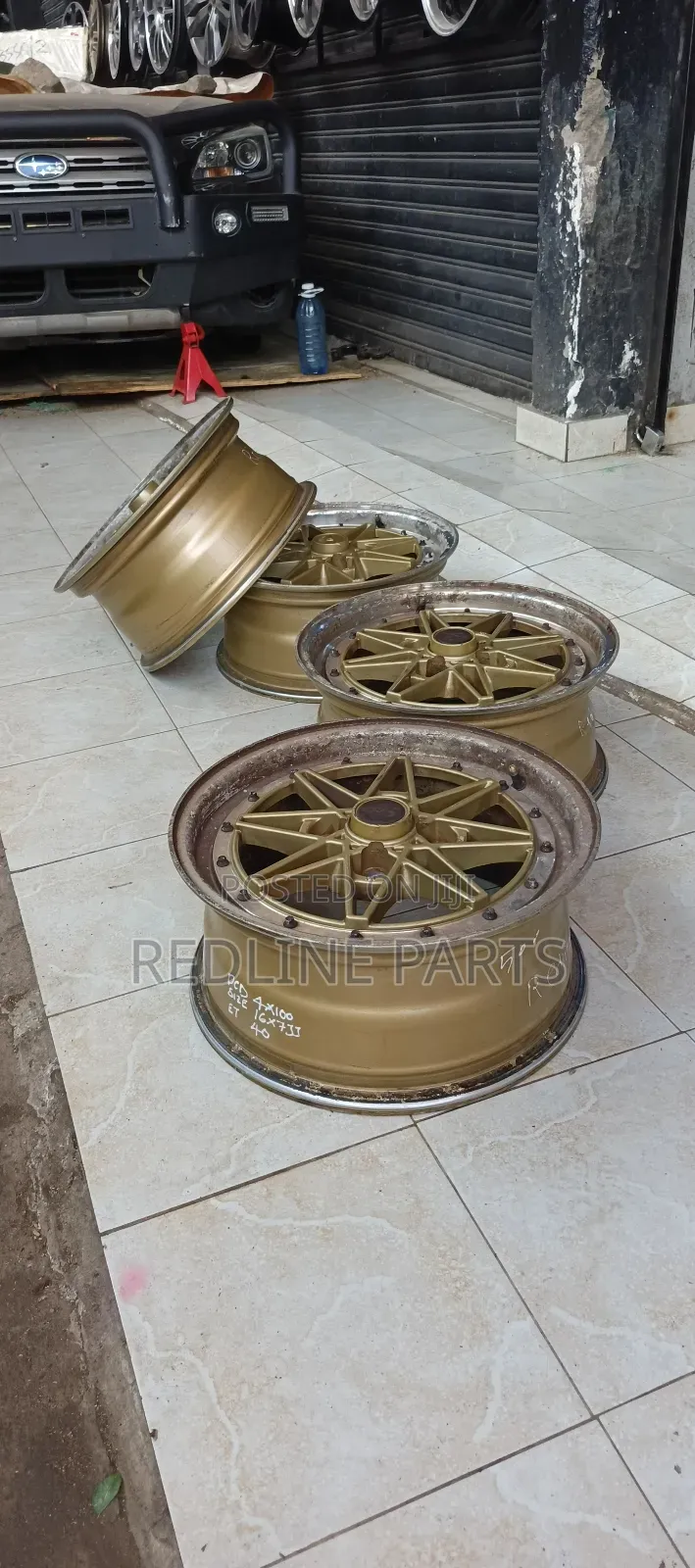 Ex Japan Rota Grids. 
16" PCD 4*100
7j Wide.