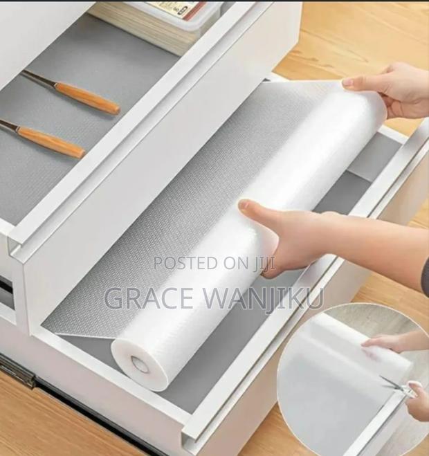 Kitchen Clear Drawer Liners Oil - main view