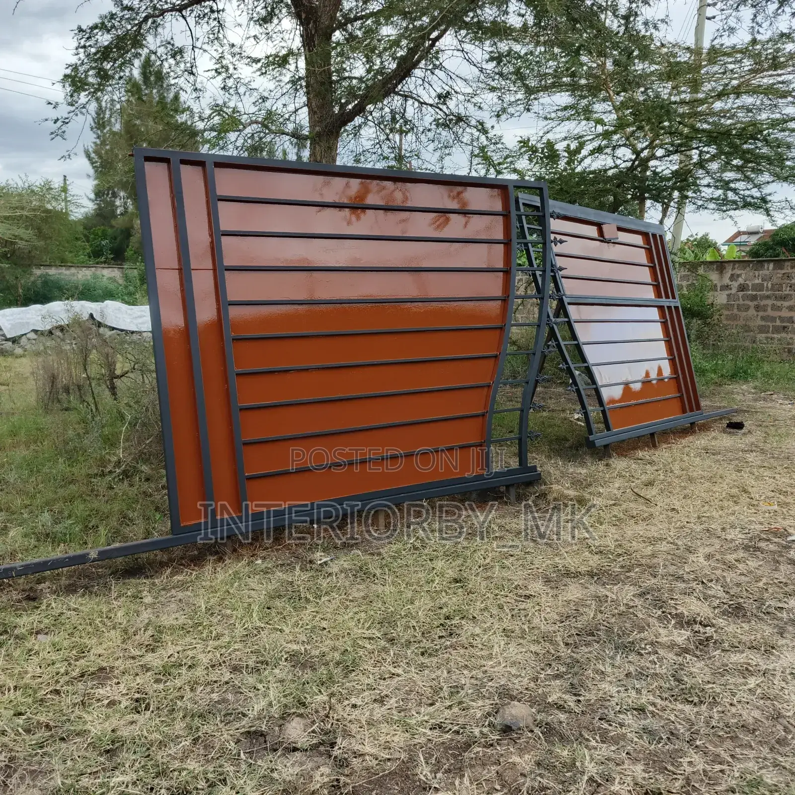 Ready Made Brown Swing Gate