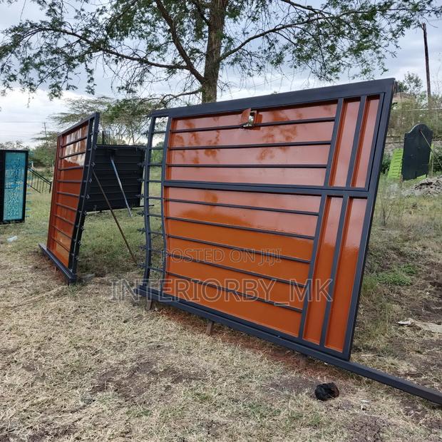 Ready Made Brown Swing Gate - thumbnail 4