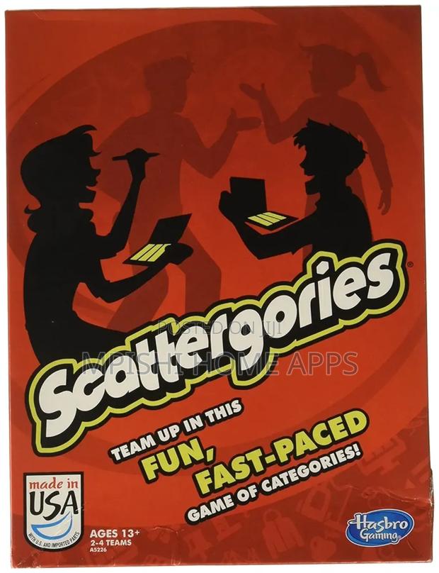 Scattergories - main view