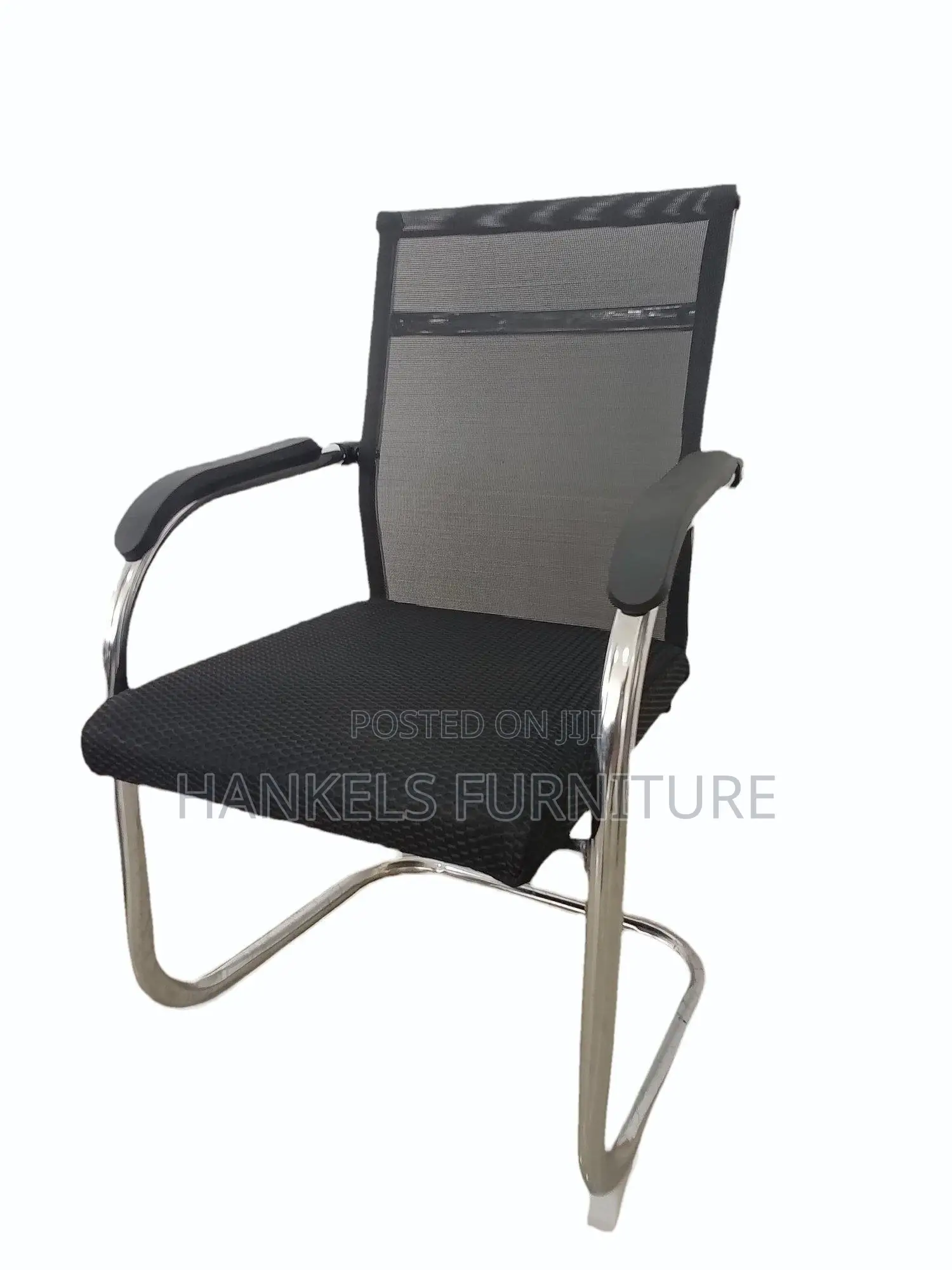 Stainless Steel 1 Seater Office Visitor Chair