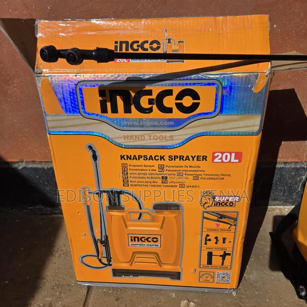 Fumigation Bottles Sprayer 20 Litre Ingco Knapsack Sprayers Farm Best - thumbnail 2