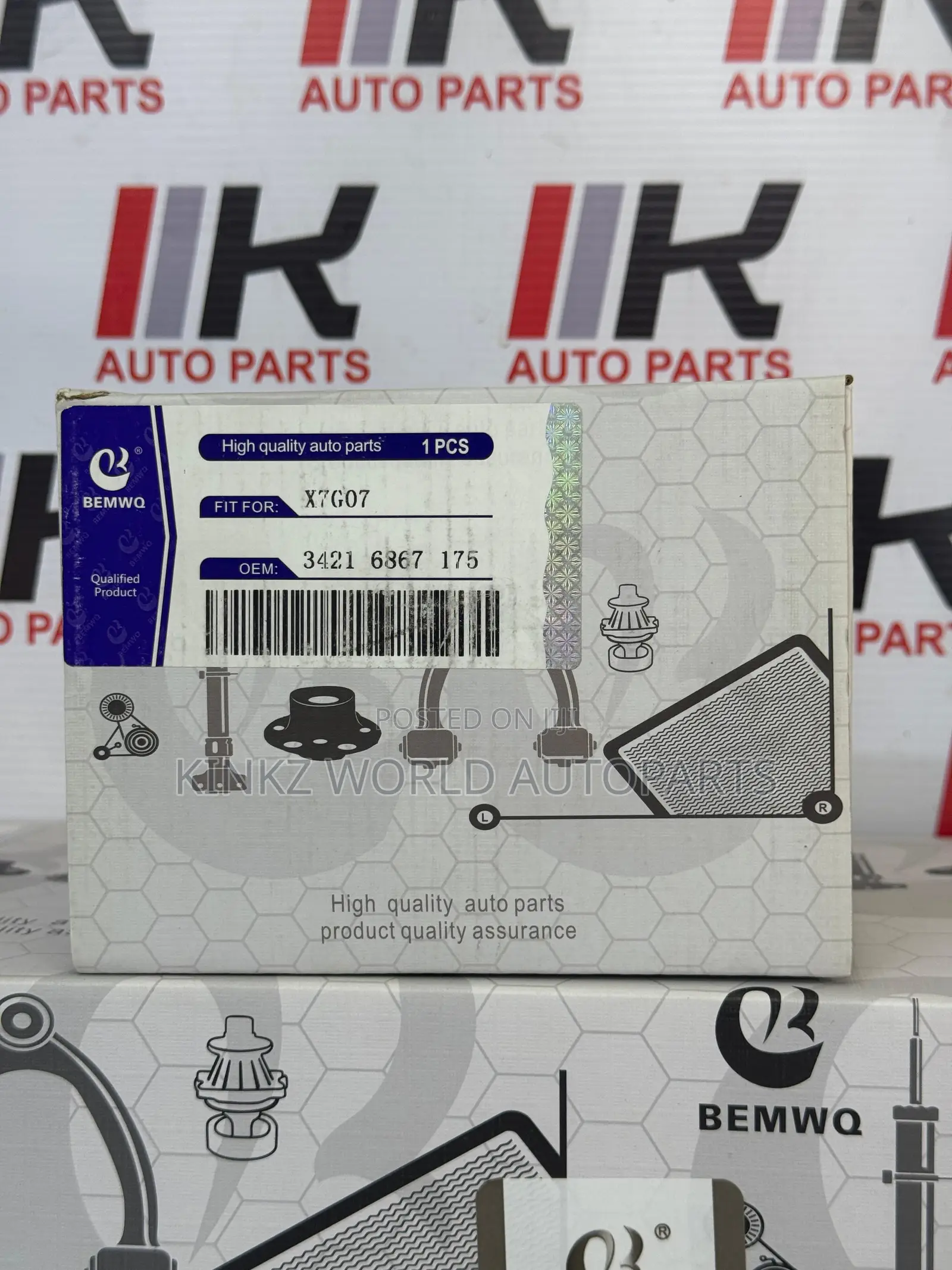 BMW Rear Brake Pad Set G30 G01 G02 G05 G07 X3 X4