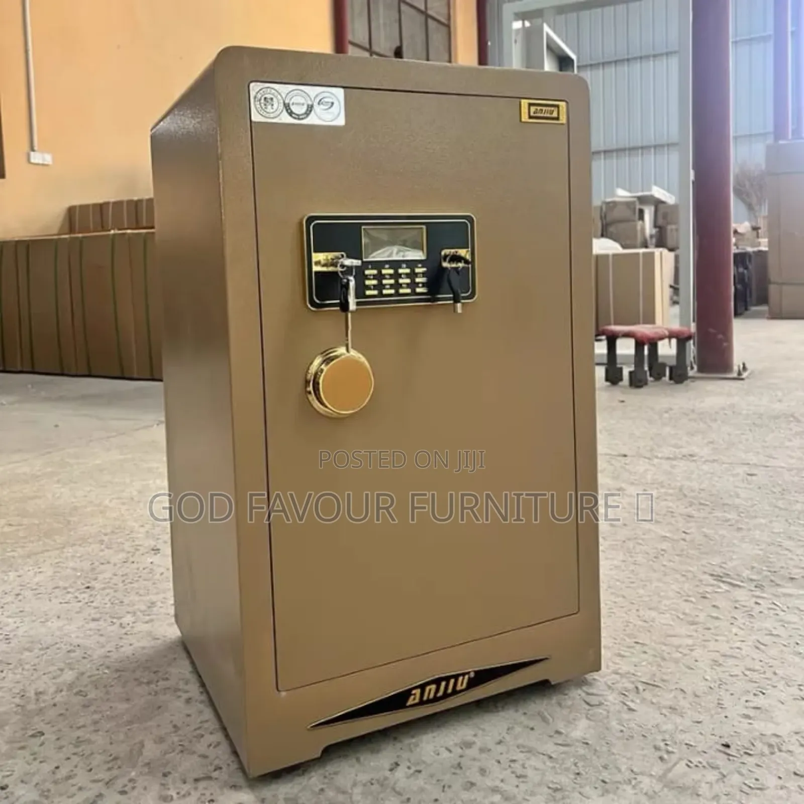 Quality Fireproof Lockable Safe Box 80kg Aq1j