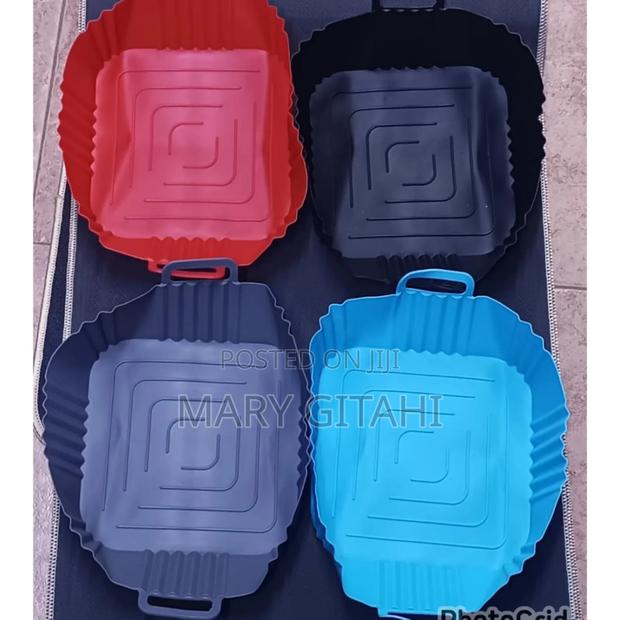 Multi Coloured Soft Airfrier Silicon Pad - main view