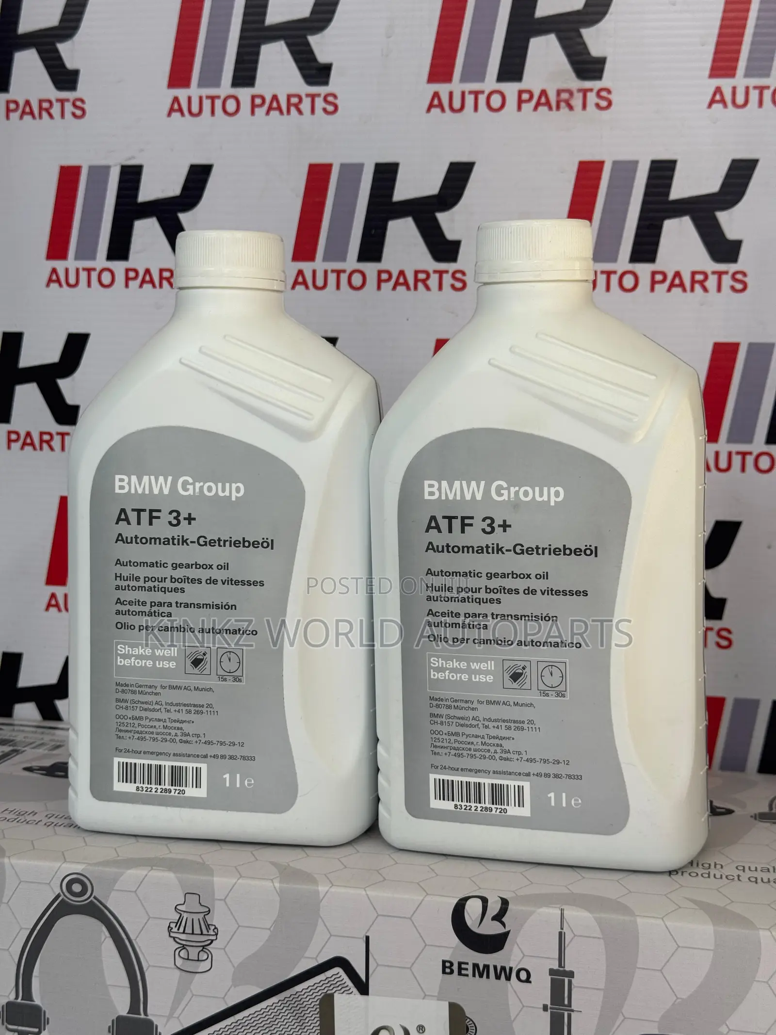 BMW Atf3+ Fluid Fully Synthetic Automatic Transmission Fluid