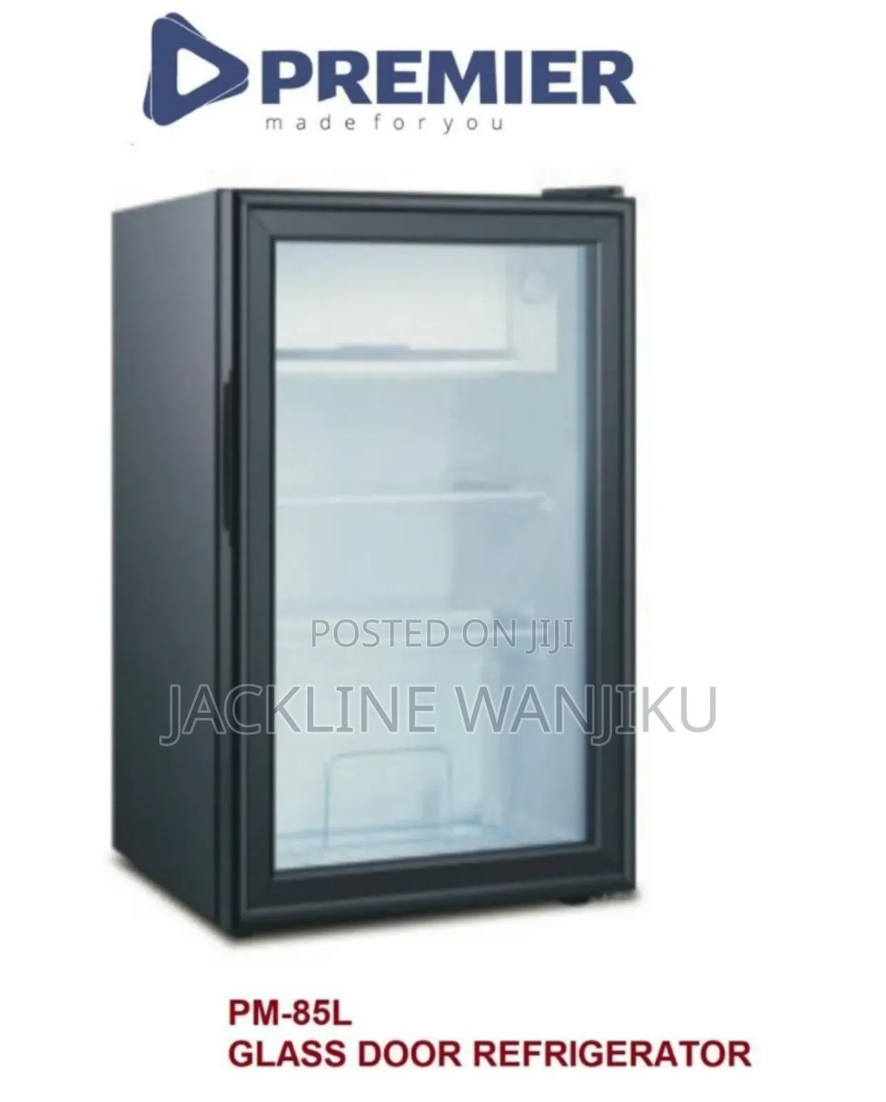 85l Glass Door Fridge