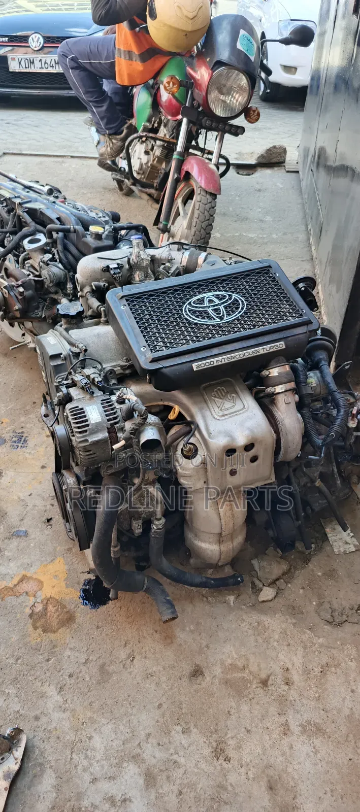 3sgte Turbo Charged Toyota Engine.
