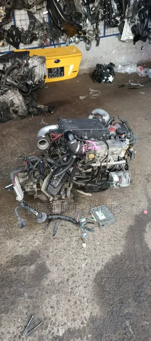 Toyota 4efte Turbo Charged Engine.