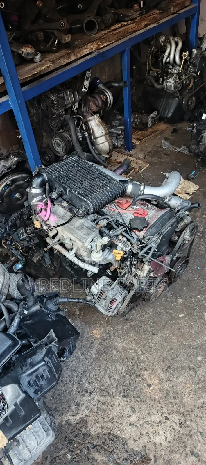 Toyota 4efte Turbo Charged Engine.
