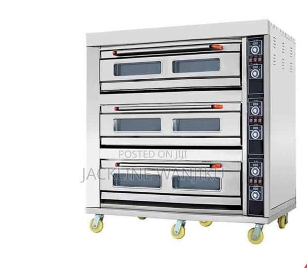 Commercial Oven 3 Deck 9 Tray/ Industrial Oven 3 Deck 9 Tray - main view