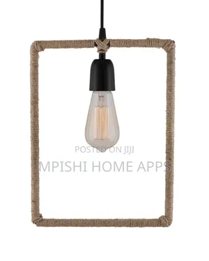 Rope Pendant Light