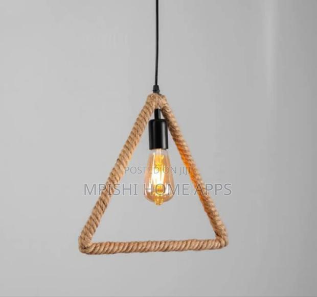 Triangle Rope Pendant Light - thumbnail 2