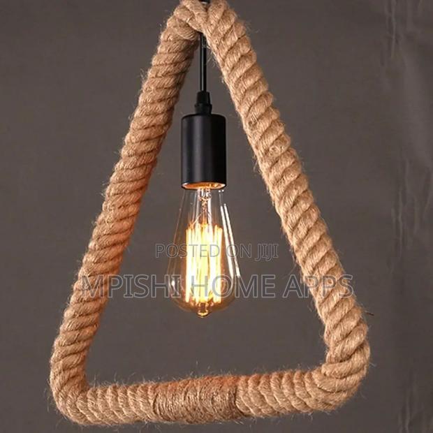 Triangle Rope Pendant Light - thumbnail 3
