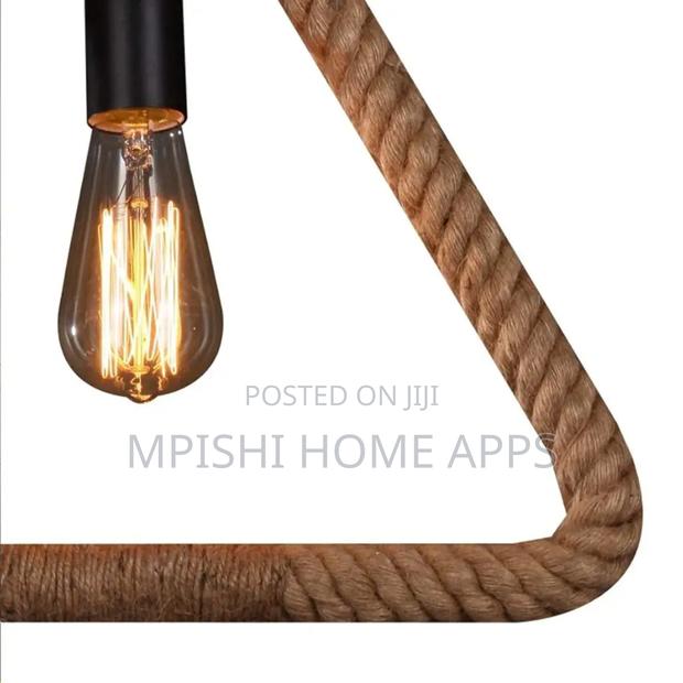 Triangle Rope Pendant Light - thumbnail 4