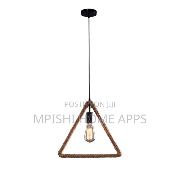 Triangle Rope Pendant Light - thumbnail 6