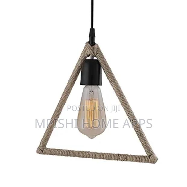 Triangle Rope Pendant Light - thumbnail 8