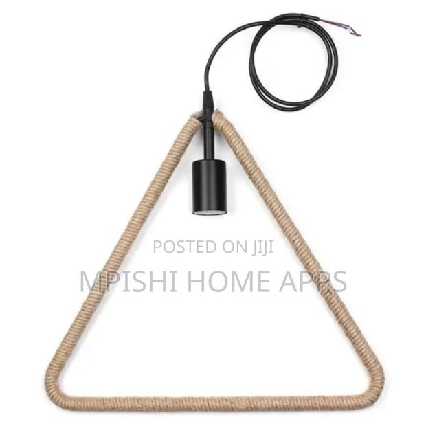 Triangle Rope Pendant Light - thumbnail 9