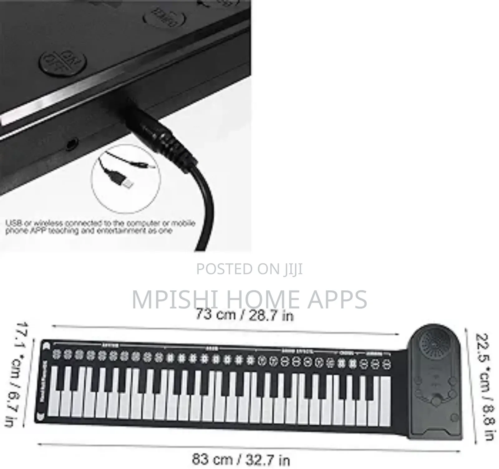 Foldable Piano 49 Keys