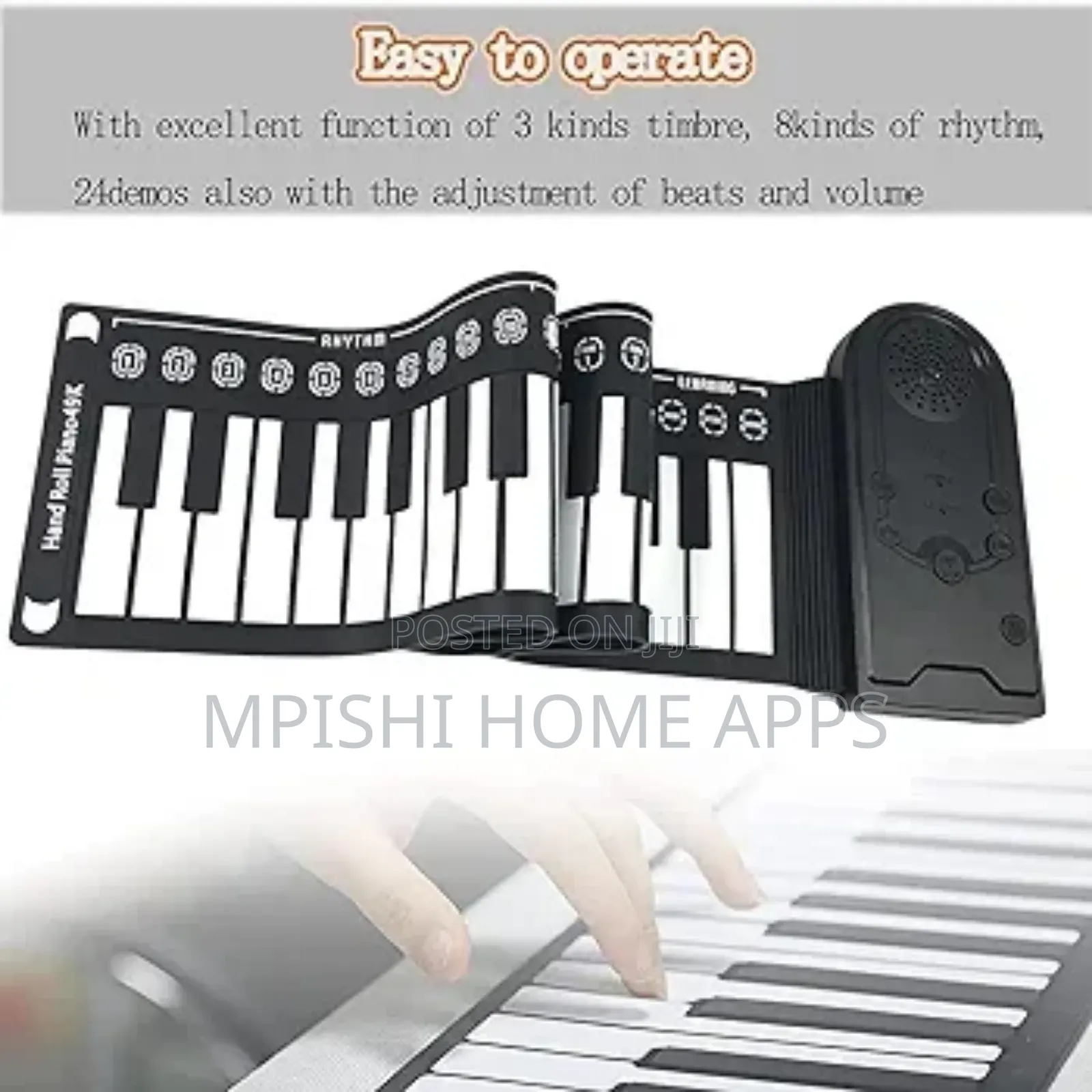 Foldable Piano 49 Keys