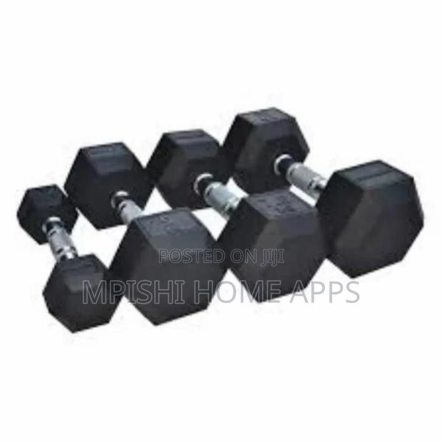 Hexagon Dumbbells 2.5kgs - 50kg - thumbnail 7