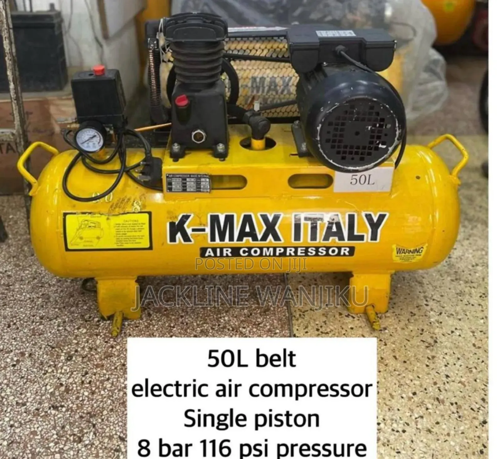 New 50l Kmax Air Compressor Machine 50l
