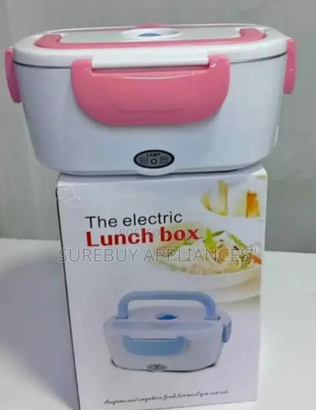 Electric Heated Lunch Box Food Warmer With Partitions - main view