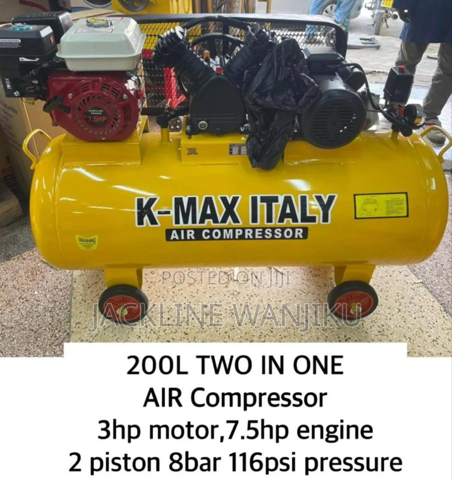 New Air Compressor Machine/ 200l 2 in 1 Air Compressor