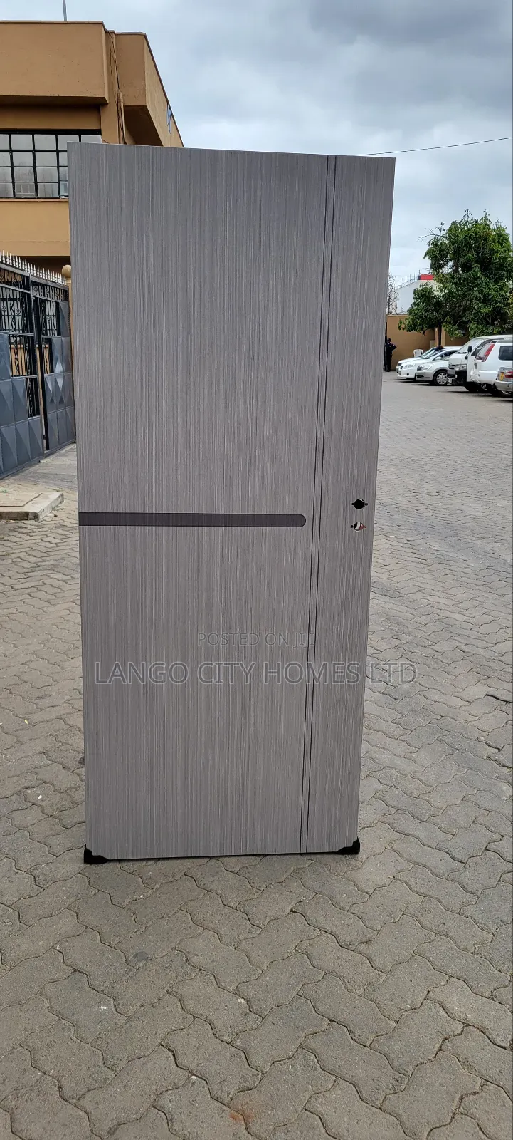 Gray Full Solid Wooden Interior Doors