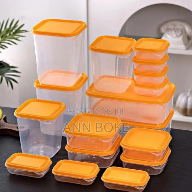 *Quality 17 PCS Storage Food Container Set