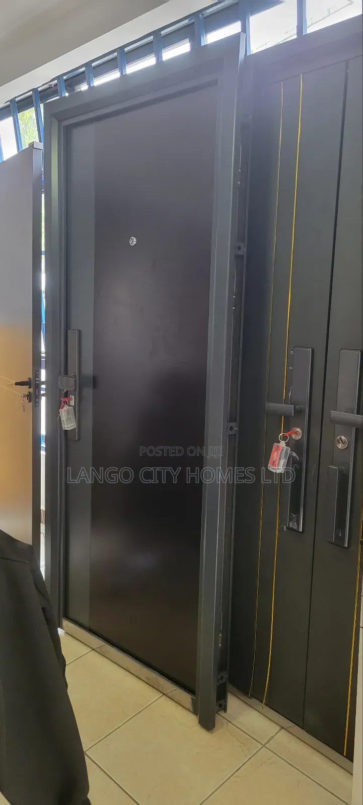 Elegant Modern Single Steel Doors