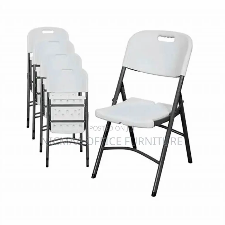 Foldable Chair With Backrest: Compact Stool For Home/Office
