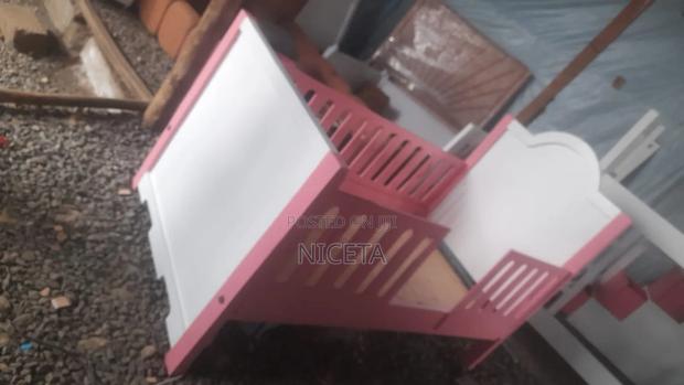 Pink and White Babycot - main view