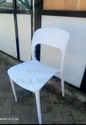 Plastic Backrest Dining Chairs