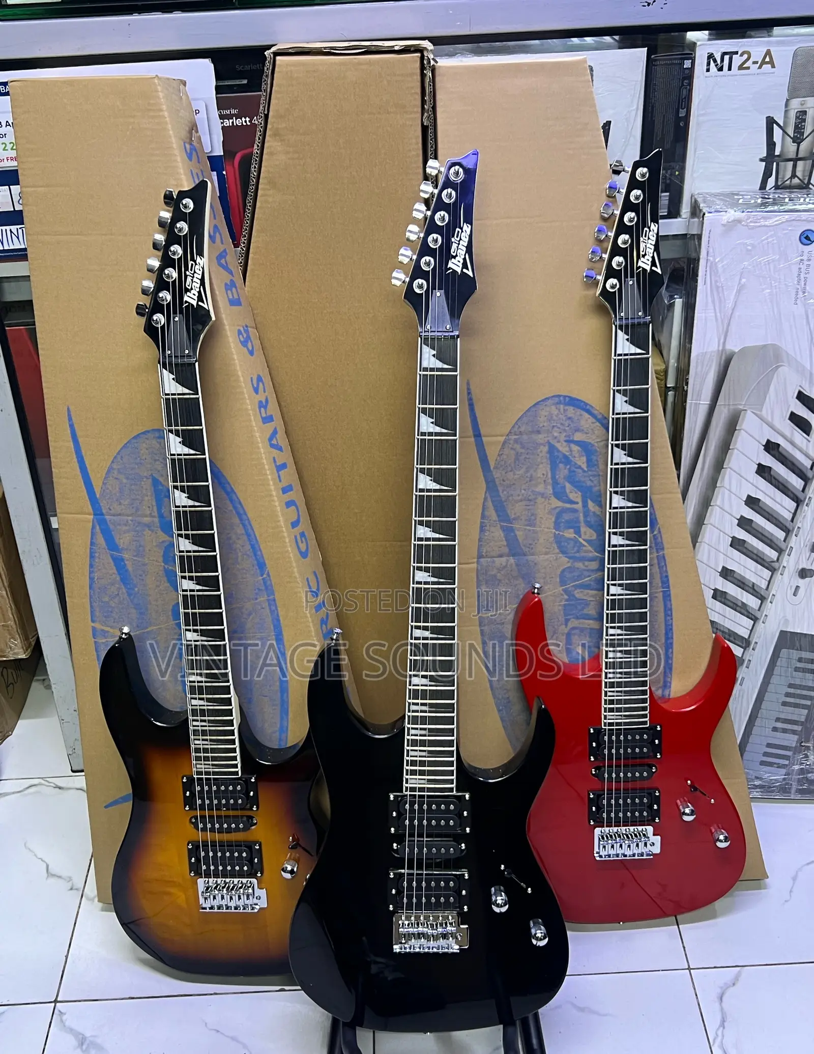 Ibanez Gio GRX 170dx Electric Lead Guitar ( Black)