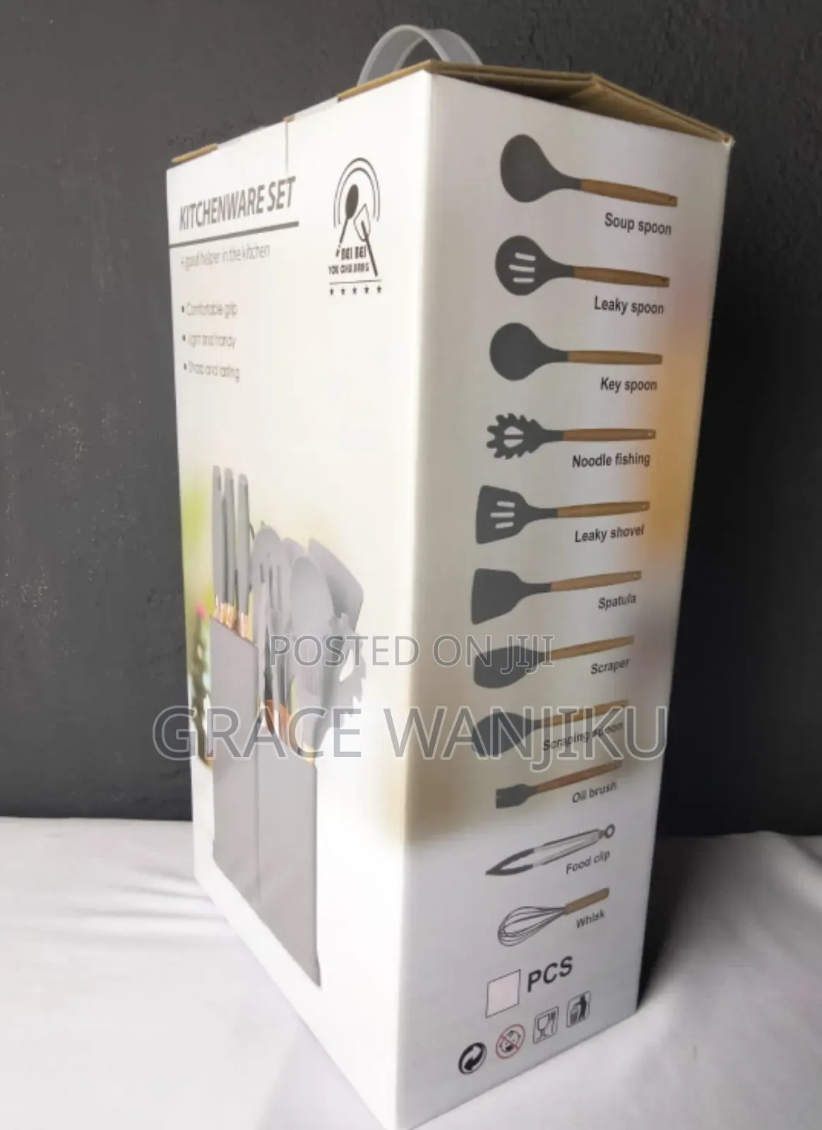 19pcs Silicon Spoons