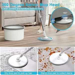 *Special Offer*
*3600 Micro Fiber Spin Mop With Water