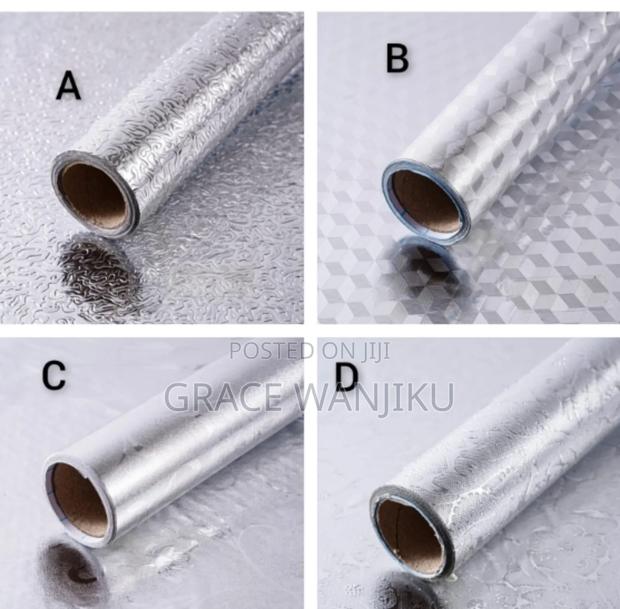 *Silver Aluminium Foil /Kitchen Table Top Liner*