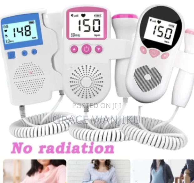Doppler Fetal Portable Pregnancy Baby Heart Rate Monitor