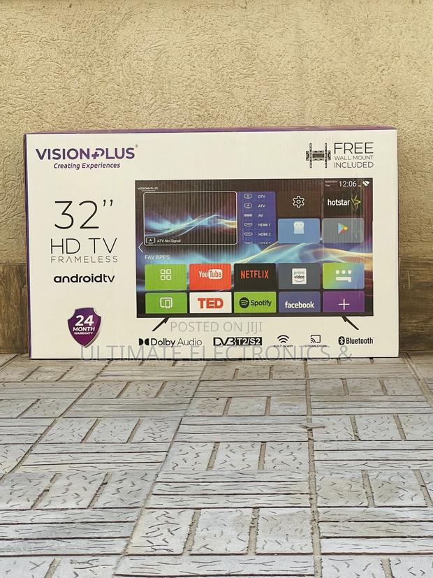 Vision + 32” Smart Android Frameless Tv - thumbnail 2