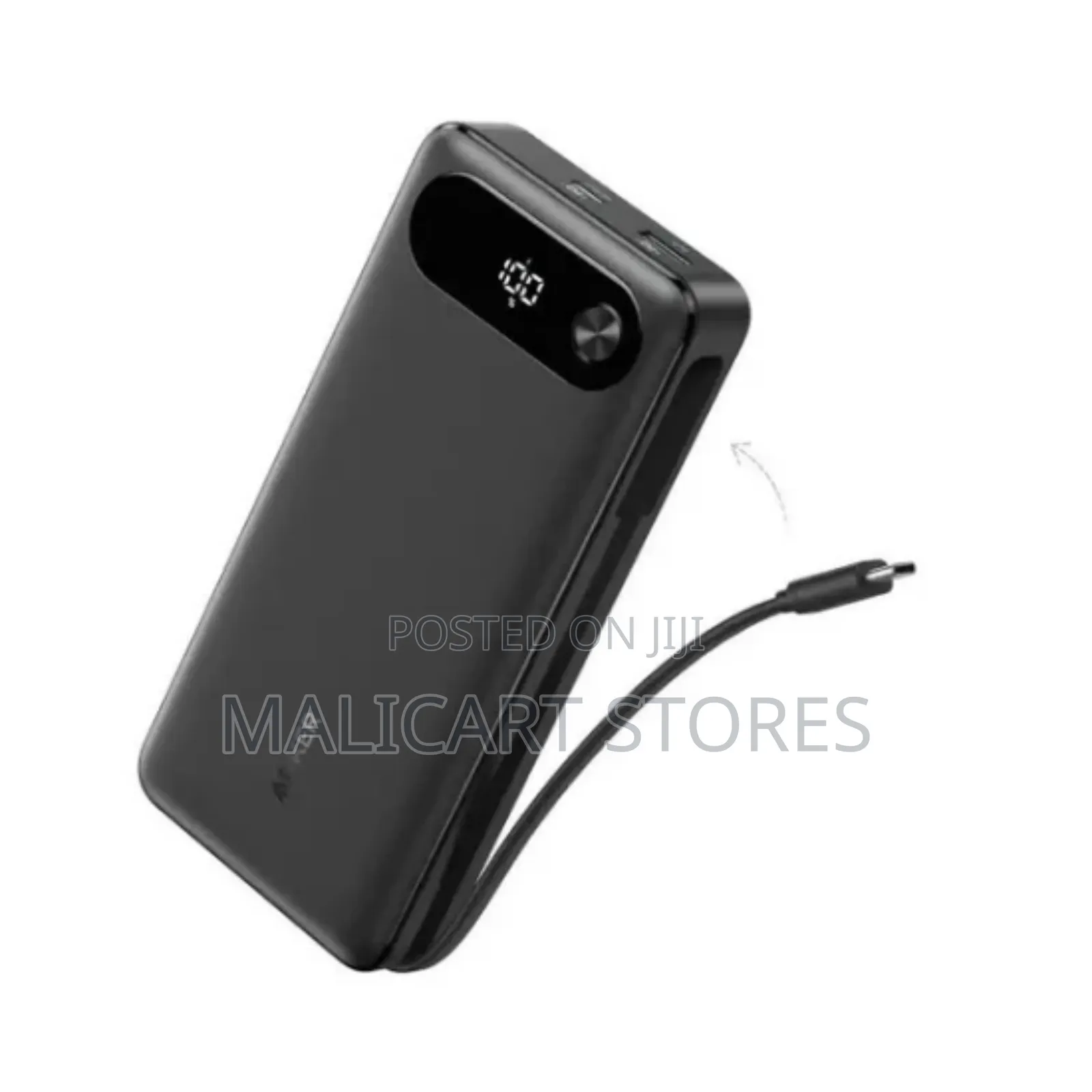 Anker Power Bank 20000mah 87w With Built-in USB-C Cable