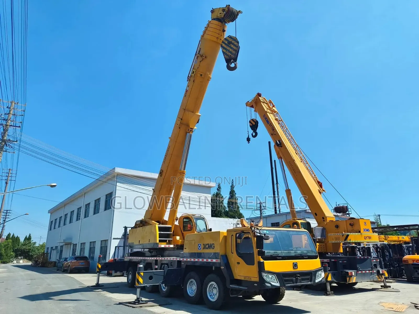 Heavy Lifting Crane Services – From 25t to 100t 