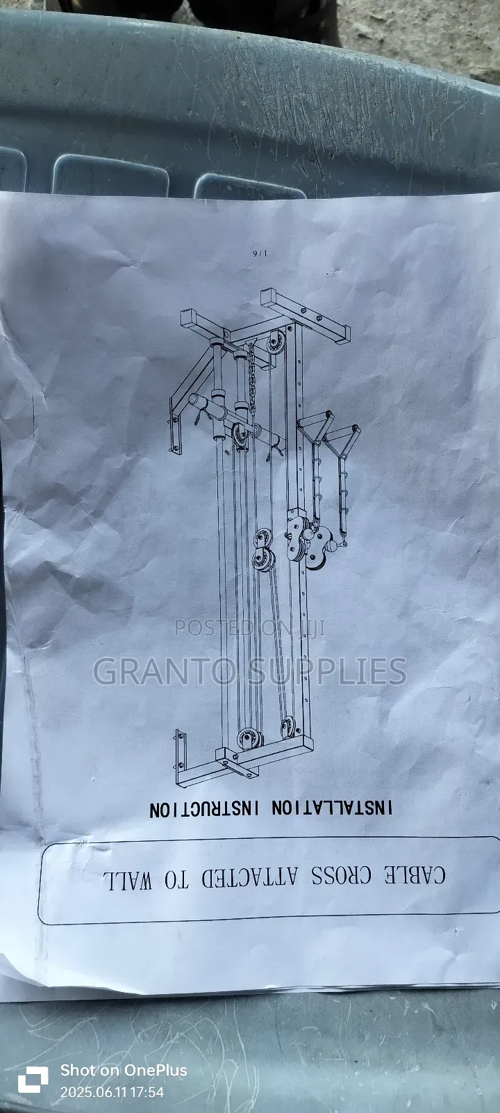 Multi Gym Pulley Machine