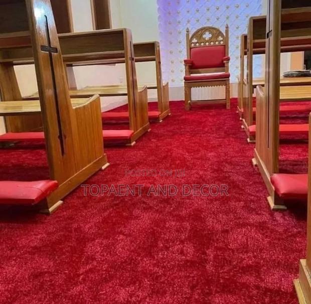 Red Usa Wall to Wall Carpet for Church Decoration