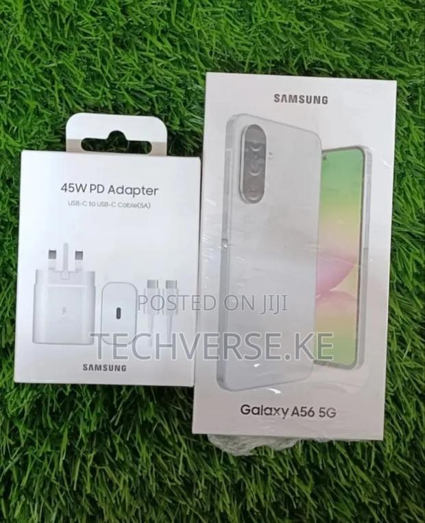New Samsung Galaxy A56 256 GB White - main view