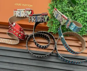 Original Quality Unisex Iced Bb Simons Iced Belts Restocked
