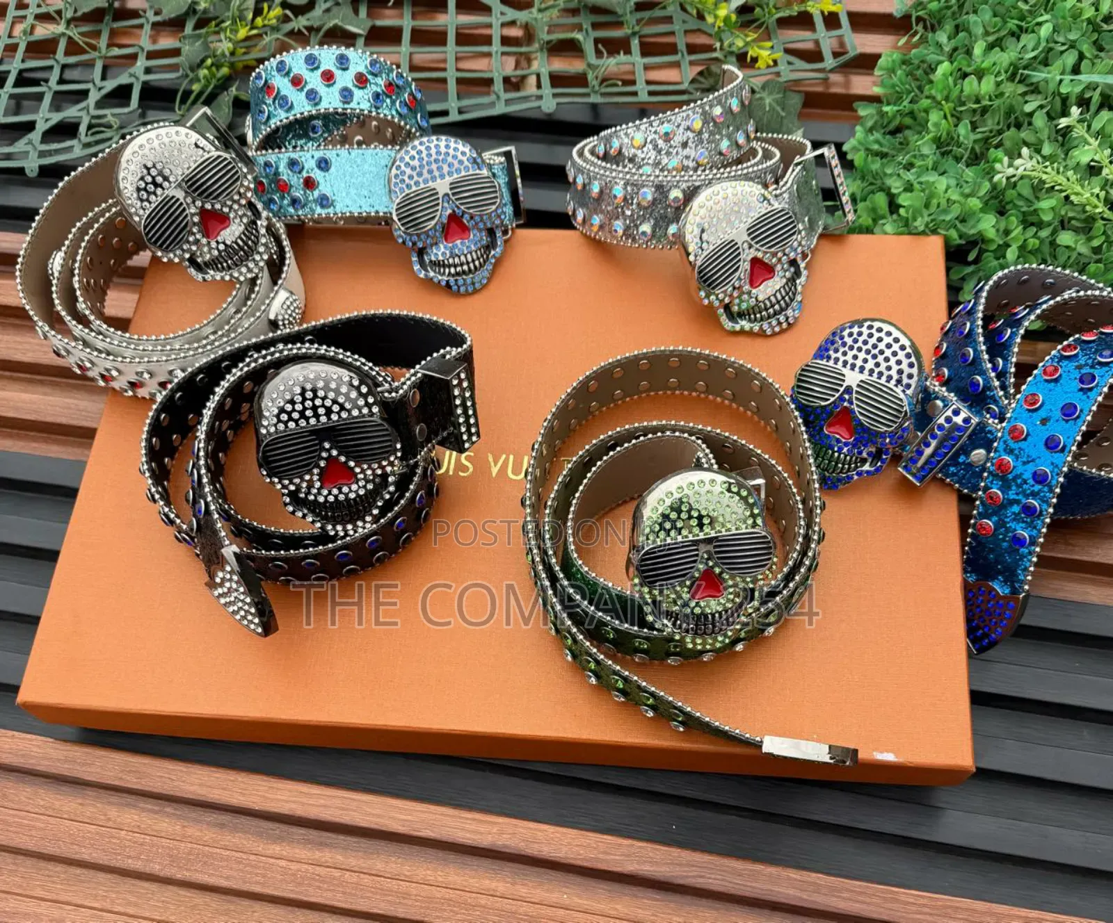 Original Quality Unisex Iced Bb Simons Iced Belts Restocked